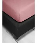 Irisette Spannbetttuch, Rosa, Textil, 90-100x200 cm, b&uuml;gelfrei, weich und