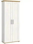 Mid.you Garderobenschrank, Kunststoff, 2 F&auml;cher, 80x196x39 cm, FSC Mix, Garderobe,