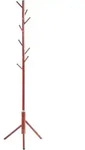 Kleiderst&auml;nder, Rot, Metall, 48x173x48 cm, standfeste F&uuml;&szlig;e, Jackenhalter,