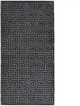 Cawoe Handtuch, Schwarz, Textil, Uni, 50x100 cm, Textiles Vertrauen - Oeko-Tex&reg;,