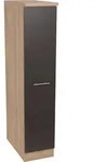 Respekta Apothekerschrank Merle, Grau, Eiche, Holzwerkstoff, 30x144.8x60 cm,