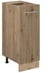 Vicco Apothekerschrank, Eiche Artisan, Honigeiche, Holzwerkstoff, 2 F&auml;cher, 1