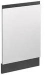 Vicco Frontblende, Wei&szlig;, Anthrazit, Holzwerkstoff, Rechteckig, 45x67.4x1.6 cm,