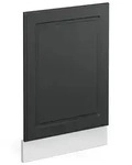 Vicco Frontblende, Anthrazit, Wei&szlig;, Holzwerkstoff, Rechteckig, 45x57.2x1.6 cm,