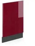 Vicco Frontblende, Rot, Anthrazit, Holzwerkstoff, Rechteckig, 45x57.2x1.6 cm,