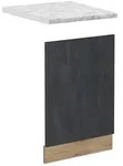 Vicco Frontblende, Schwarz, Honigeiche, Holzwerkstoff, Rechteckig, 45x57.2x1.6...