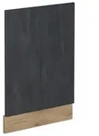 Vicco Frontblende, Schwarz, Honigeiche, Holzwerkstoff, Rechteckig, 45x57.2x1.6 cm,