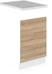 Vicco Frontblende, Sonoma Eiche, Wei&szlig;, Holzwerkstoff, Rechteckig, 45x57.2x1.6 cm,