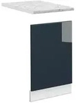 Vicco Frontblende, Dunkelblau, Wei&szlig;, Holzwerkstoff, Rechteckig, 45x67.4x1.6 cm,