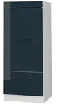 Vicco Vorratsschrank, Dunkelblau, Wei&szlig;, Holzwerkstoff, 1 F&auml;cher, 1 Schubladen,