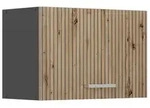Vicco H&auml;ngeschrank, Eiche Artisan, Anthrazit, Holzwerkstoff, 1 F&auml;cher, Rechteckig,