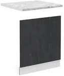 Vicco Frontblende, Schwarz, Wei&szlig;, Holzwerkstoff, Rechteckig, 60x57.2x1.6 cm,