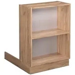 Vicco K&uuml;cheninsel, Honigeiche, Honigeiche, Holzwerkstoff, Rechteckig, 60x82x30...