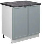 Vicco Sp&uuml;lenunterschrank, Hellblau, Wei&szlig;, Holzwerkstoff, 1 F&auml;cher,...