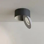 s.luce Led-Aufbauleuchte, Schwarz, Wei&szlig;, Metall, Rund, G, 10.8x5x10.8 cm,...
