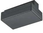 Trio Leuchten Schienensystem-Einspeiser Duoline Track-System, Schwarz, Kunststoff,