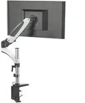Mid.you Monitor-Halterung, Schwarz, Wei&szlig;, Metall, 40x38x32 cm, 360&deg; drehbar,