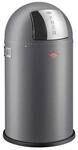 Wesco Abfallsammler Pushboy Junior, Graphit, Metall, 22 L, 63 cm, K&uuml;chen,