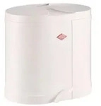Wesco Abfallsammler &Ouml;kosammler 170, Wei&szlig;, Kunststoff, 2X15 L, 45x43x36 cm,...