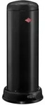 Wesco Tretabfallsammler, Schwarz, Metall, 36.2x80x36.2 cm, K&uuml;chen,