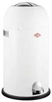 Wesco Abfallsammler Kickmaster, Wei&szlig;, Kunststoff, 33 L, 69 cm, Made in Germany,