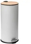 5five Simply Smart Abfalleimer, Wei&szlig;, Metall, 29x65x29 cm, Aufbewahrung &