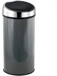 Spirella Abfalleimer Touch, Dunkelgrau, Kunststoff, 30 L, 35x66x35 cm, K&uuml;chen,