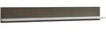Livetastic Wandboard Accra, Grau, Wei&szlig; Hochglanz, Holzwerkstoff, 184x25x22 cm, Made