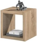 Carryhome Raumteiler Style, Sonoma Eiche, Holzwerkstoff, 41x41x38 cm, Beim&ouml;bel