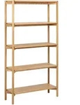 Mid.you Regal, Eiche, Holz, Eiche, 4 F&auml;cher, 86x160x30 cm, Reach, Wohnzimmer,