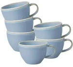 like.Villeroy & Boch Kaffeetassen, T&uuml;rkis, Keramik, 0.25 L, Kaffee & Tee, Tassen,