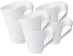 Villeroy & Boch Caff&egrave;, Wei&szlig;, Keramik, Formgebogen, Kaffee & Tee, Tassen,