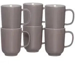 Ritzenhoff Breker Kaffeebecher, Taupe, Keramik, Kaffee & Tee, Tassen, Kaffeebecher