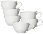 Ritzenhoff Breker Kaffeetassen, Wei&szlig;, Keramik, 0.22 L, Rund, Kaffee & Tee,...