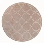 Novel Outdoorteppich Berlin, Beige, Textil, geometrisch, rund, Oeko-Tex&reg; Standard