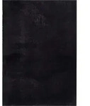 Novel Fellteppich Loft, Schwarz, Textil, Uni, rechteckig, 80x150 cm, Bsci, f&uuml;r