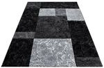 Ayyildiz Webteppich Hawaii 1330, Schwarz, Textil, Karo, rechteckig, 80x150 cm,