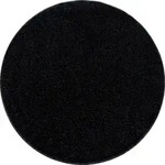 Ayyildiz Hochflorteppich ATA 7000, Anthrazit, Textil, Uni, rund, Oeko-Tex&reg; Standard