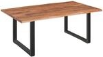 Landscape Esstisch, Akazie, Holz, Metall, Akazie, Hartholz, Holz, rechteckig, U-Form,