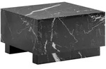 Livetastic Couchtisch, Schwarz Hochglanz, Holzwerkstoff, Marmoroptik,...