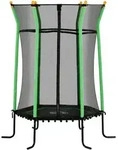 Homcom Kindertrampolin, Gr&uuml;n, Kunststoff, Metall, 163.5x163.5 cm, Outdoor Spielzeug