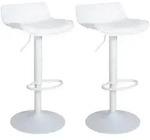 CLP Barhocker, Wei&szlig;, Metall, 43x69x44 cm, Esszimmer, Barm&ouml;bel, Barhocker