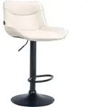 CLP Barhocker, Creme, Metall, 49x85x51 cm, Esszimmer, Barm&ouml;bel, Barhocker