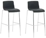 CLP Barhocker, Dunkelgrau, Metall, 43x100x48 cm, Esszimmer, Barm&ouml;bel, Barhocker