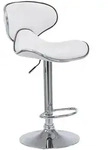 CLP Barhocker, Wei&szlig;, Metall, 46x88x49 cm, Esszimmer, Barm&ouml;bel, Barhocker