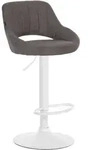 CLP Barhocker, Dunkelgrau, Metall, 47x85x48 cm, Esszimmer, Barm&ouml;bel, Barhocker