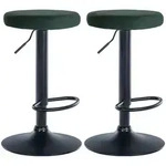 CLP Barhocker, Gr&uuml;n, Metall, 38.5x60x38.5 cm, Esszimmer, Barm&ouml;bel, Barhocker