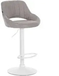 CLP Barhocker, Grau, Metall, 47x85x48 cm, Esszimmer, Barm&ouml;bel, Barhocker