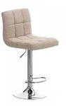 CLP Barhocker, Creme, Metall, 46x94x47 cm, Esszimmer, Barm&ouml;bel, Barhocker