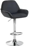 CLP Barhocker, Schwarz, Metall, 51x89x52 cm, Esszimmer, Barm&ouml;bel, Barhocker